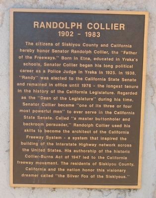 Randolph Collier Marker image. Click for full size.