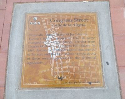 Congress Street Marker image. Click for full size.