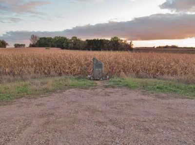 Chief Little Crow Marker. Click for full size. Chief Little Crow Marker image. Click for full size.