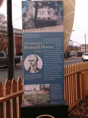 The Nathaniel Bonnell House 1682 Marker image. Click for full size.