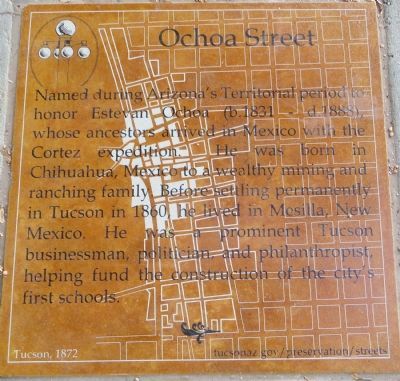 Ochoa Street Marker image. Click for full size.