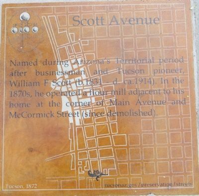 Scott Avenue Marker image. Click for full size.