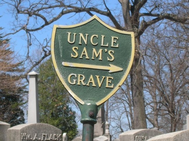 Directions to Uncle Sam's Grave Site image. Click for full size.