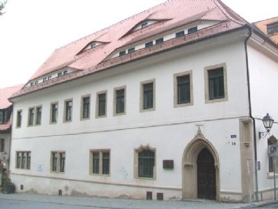 City Seat of the Counts of Mansfeld-Hinterort Marker image. Click for full size.