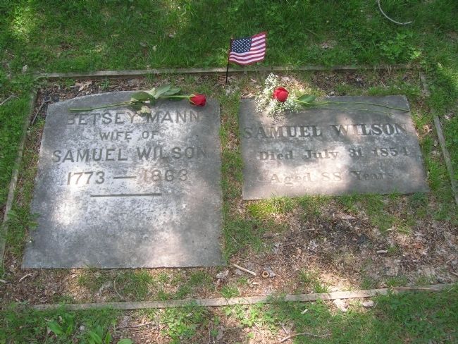 Uncle Sam Wilson Grave Site image. Click for full size.