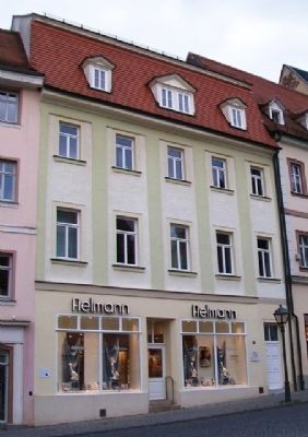 Markt 54 and Birthplace of Alwin S�rgel Marker image. Click for full size.