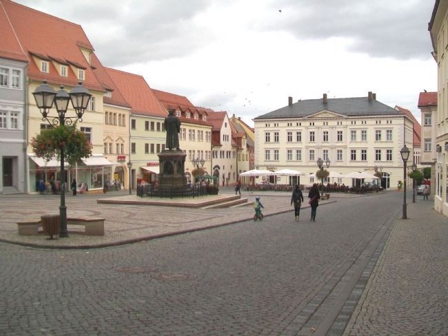 Martin Luther Statue on Market Square image. Click for full size.