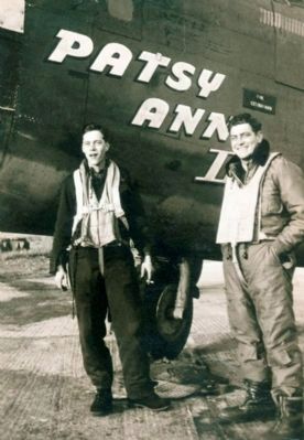 Patsy Ann II Crew member Jim Moos, Bombadier image. Click for full size.