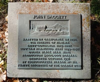 John Daggett Marker image. Click for full size.