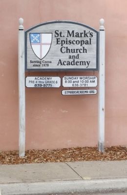 St. Marks Episcopal Academy Sign image. Click for full size.