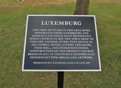Luxemburg Marker image. Click for full size.