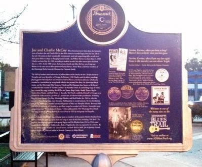 The McCoy Brothers Marker (side 2) image. Click for full size.