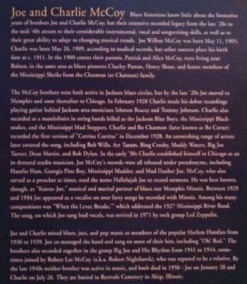 The McCoy Brothers Marker image. Click for full size.