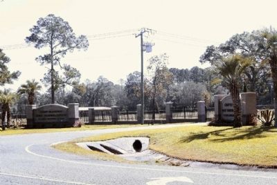 Camp Blanding entrance image. Click for full size.
