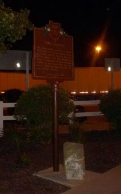 "Mile Marker" sign - a duplicate of the one at the rest stop for east bound traffic across I-70.. Click for full size. "Mile Marker" sign - a duplicate of the one at the rest stop for east bound traffic across I-70. image. Click for full size.