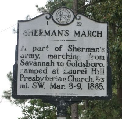 Sherman's March Marker image. Click for full size.