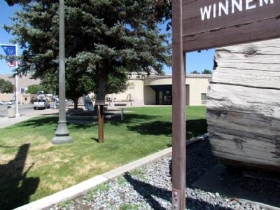 California Trail - Trading Post Marker. Click for full size. California Trail - Trading Post Marker image. Click for full size.