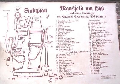 Mansfeld um / in 1560 Marker image. Click for full size.