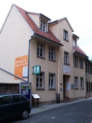 Luthers Schule / Luther's School and Marker image. Click for full size.