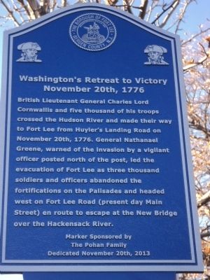 Washington�s Retreat to Victory Marker image. Click for full size.