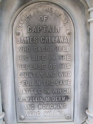 Captain James Callaway Marker image. Click for full size.