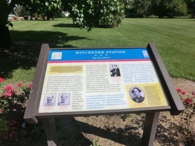 Mitchener Station Marker image. Click for full size.