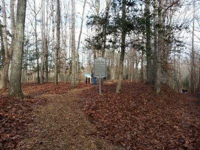 Union Batteries at Accokeek Creek Marker image. Click for full size.