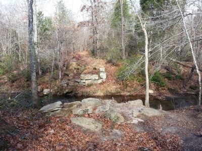 The Daniel Bridge site on Accokeek Creek. Click for full size. The Daniel Bridge site on Accokeek Creek image. Click for full size.