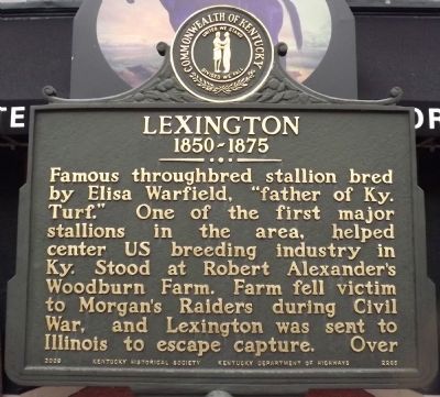 Lexington Marker (Obverse) image. Click for full size.