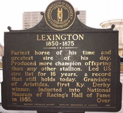 Lexington Marker (Reverse) image. Click for full size.