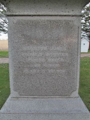 Ness Cemetery State Monument image. Click for full size.