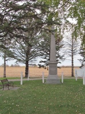 Ness Cemetery State Monument. Click for full size. Ness Cemetery State Monument image. Click for full size.