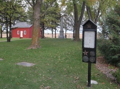 Ness Memorial Cemetery and State Monument. Click for full size. Ness Memorial Cemetery and State Monument image. Click for full size.