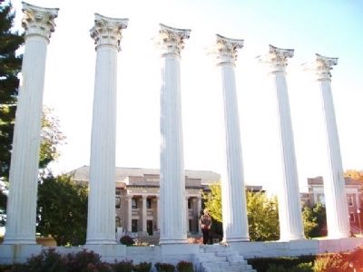 Westminster College Columns image. Click for full size.