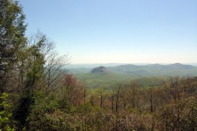 Looking Glass Rock as viewed from Marker image. Click for full size.