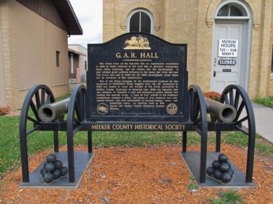 G.A.R. Hall Marker. Click for full size. G.A.R. Hall Marker image. Click for full size.