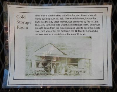 Cold Storage Room Marker. Click for full size. Cold Storage Room Marker image. Click for full size.