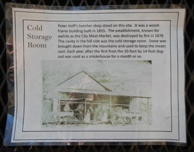 Cold Storage Room Marker image. Click for full size.