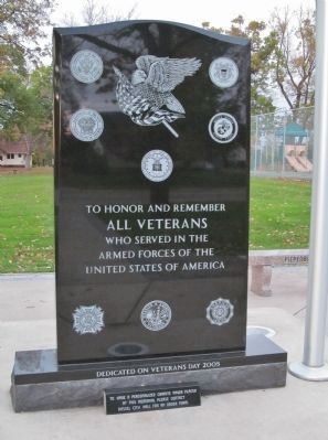 Dassel Area Veterans Memorial image. Click for full size.