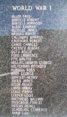 Audrain County Veterans Memorial. Click for full size. Audrain County Veterans Memorial image. Click for full size.