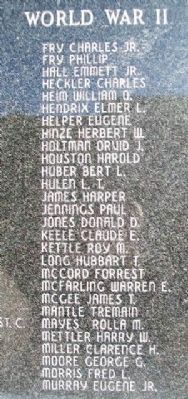Audrain County Veterans Memorial. Click for full size. Audrain County Veterans Memorial image. Click for full size.