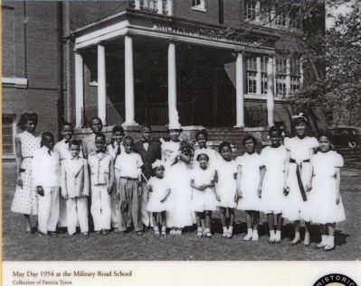 May Day 1954 at the Military Road School image. Click for full size.