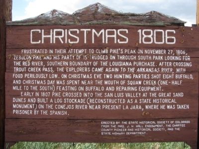 Christmas 1806 Marker image. Click for full size.