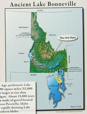 Ancient Lake Bonneville image. Click for full size.