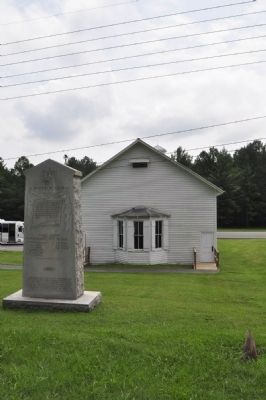 Erected in Memory of New Bethel Baptist Church Marker. Click for full size. Erected in Memory of New Bethel Baptist Church Marker image. Click for full size.