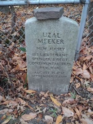 Grave of Uzal Meeker image. Click for full size.