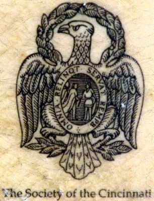 Society of the Cincinnati Insignia. Click for full size. Society of the Cincinnati Insignia image. Click for full size.