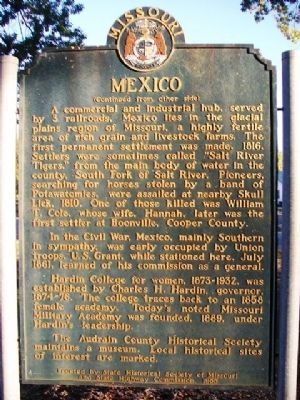 Mexico Marker (Side B) image. Click for full size.