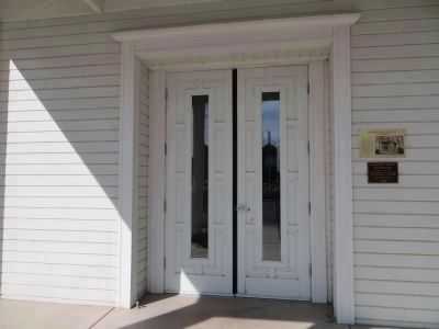 Entrance to Churchill County Courthouse. Click for full size. Entrance to Churchill County Courthouse image. Click for full size.