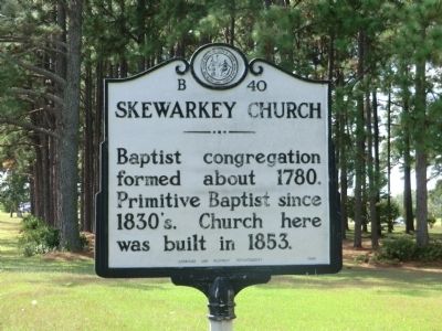 Skewarkey Church Marker image. Click for full size.